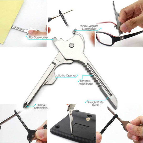6 in1 Multi tool Keychain